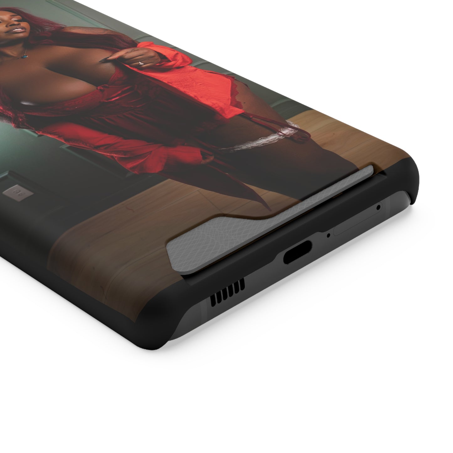 Stylish Phone Case with Card Holder - Chic Design for Fashion Enthusiasts