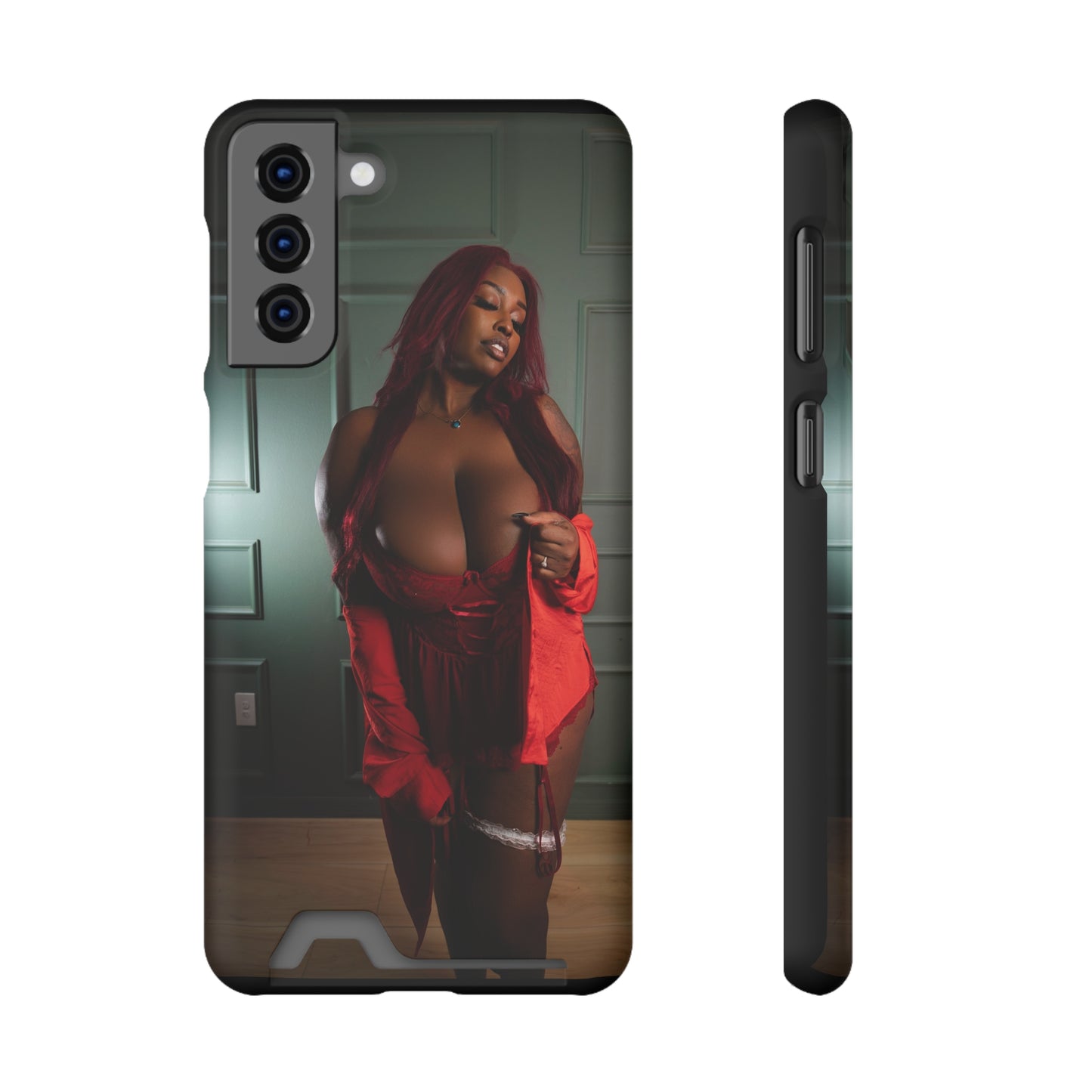 Stylish Phone Case with Card Holder - Chic Design for Fashion Enthusiasts