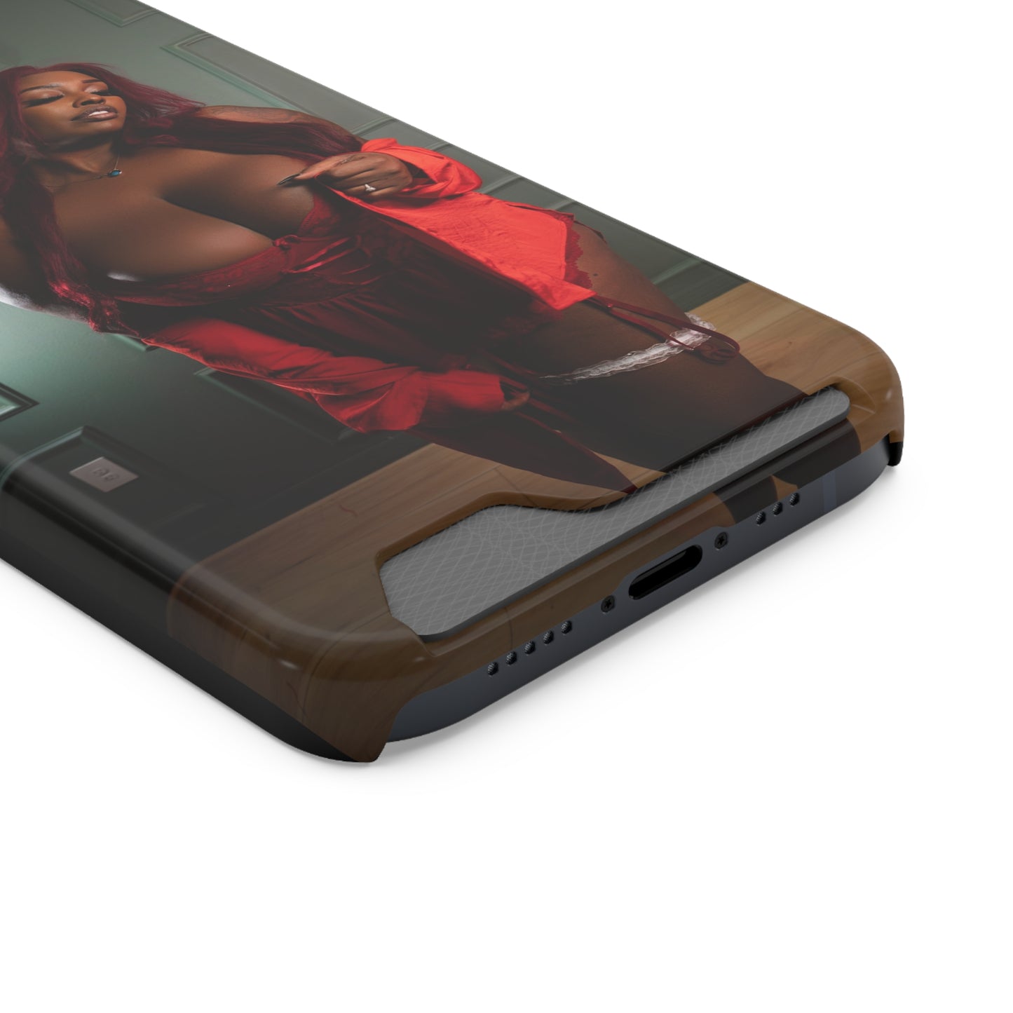 Stylish Phone Case with Card Holder - Chic Design for Fashion Enthusiasts