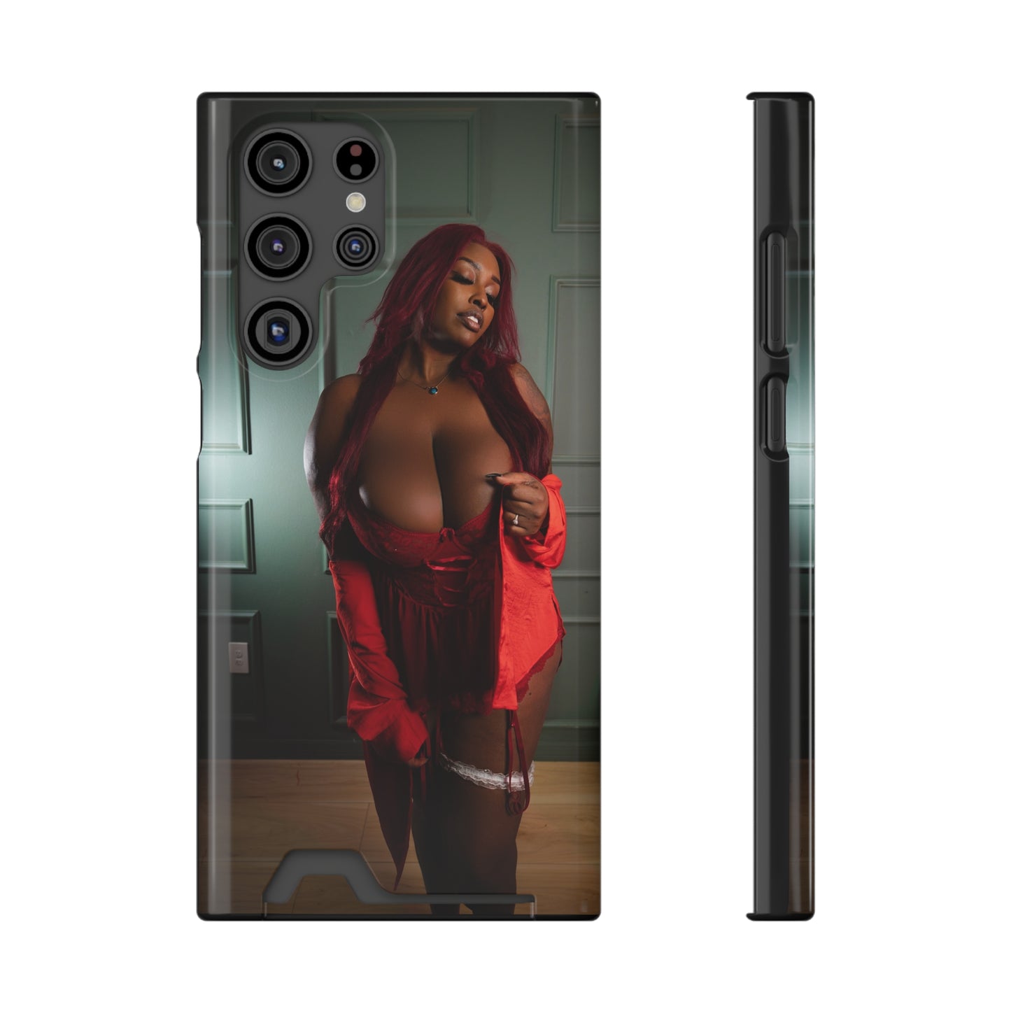 Stylish Phone Case with Card Holder - Chic Design for Fashion Enthusiasts