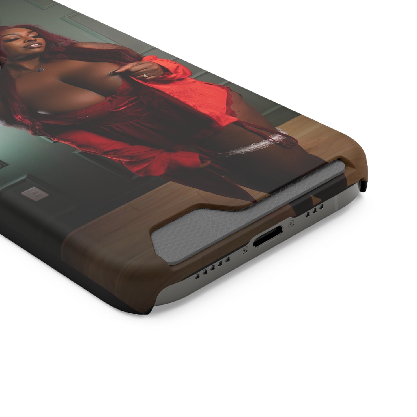 Stylish Phone Case with Card Holder - Chic Design for Fashion Enthusiasts
