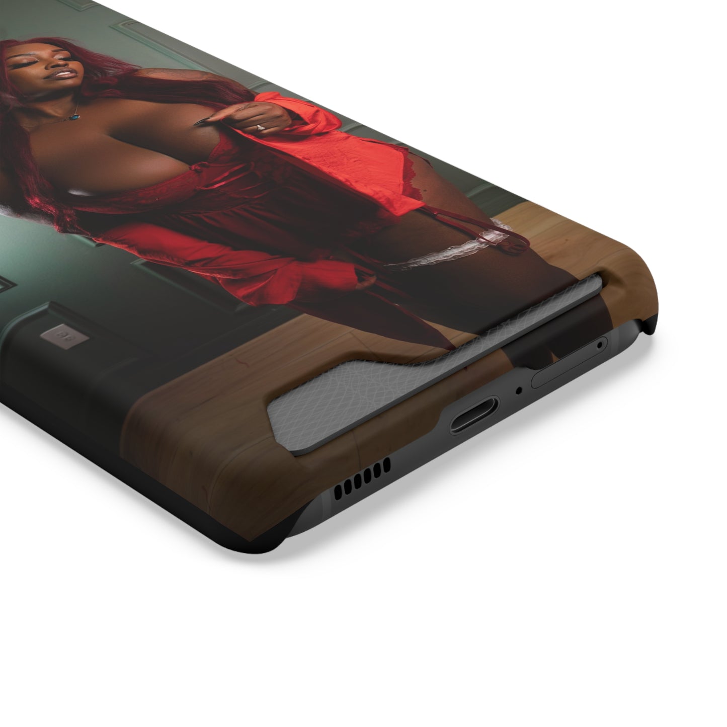 Stylish Phone Case with Card Holder - Chic Design for Fashion Enthusiasts