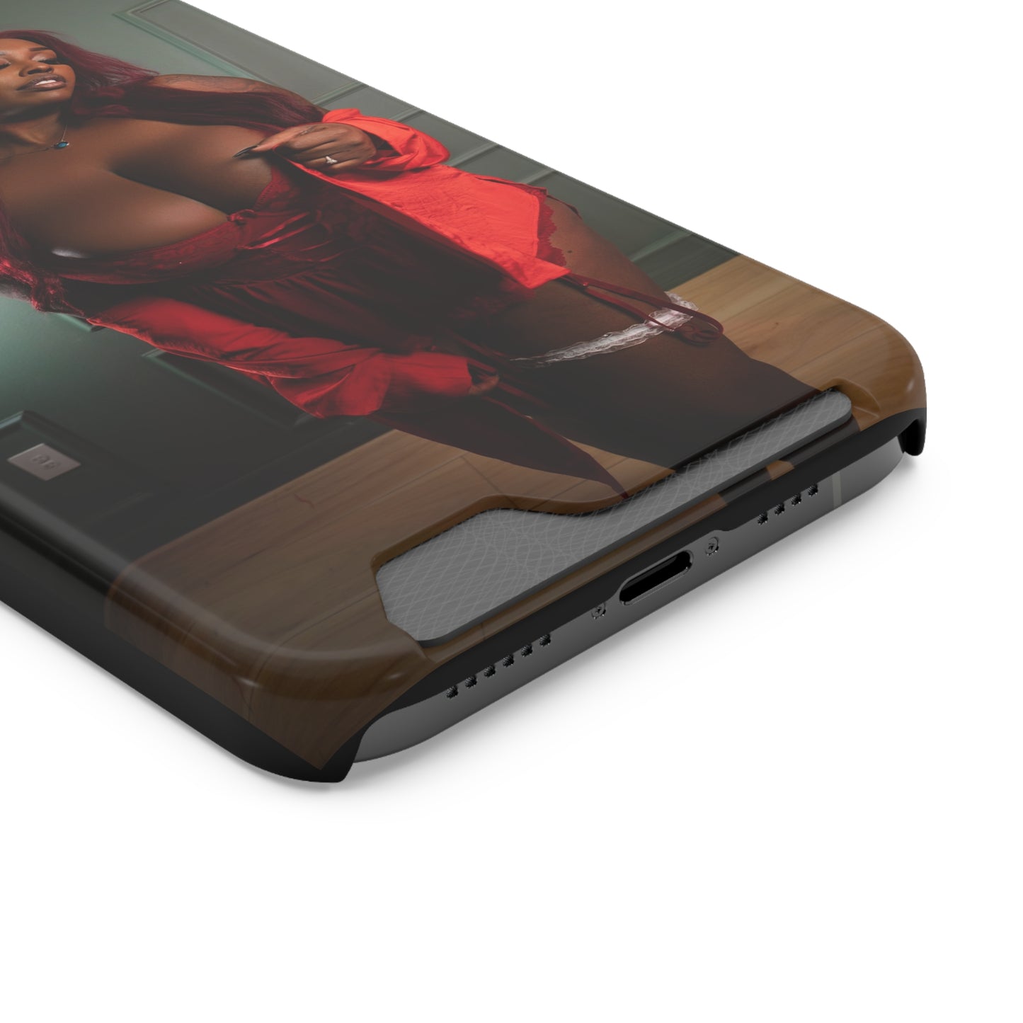 Stylish Phone Case with Card Holder - Chic Design for Fashion Enthusiasts