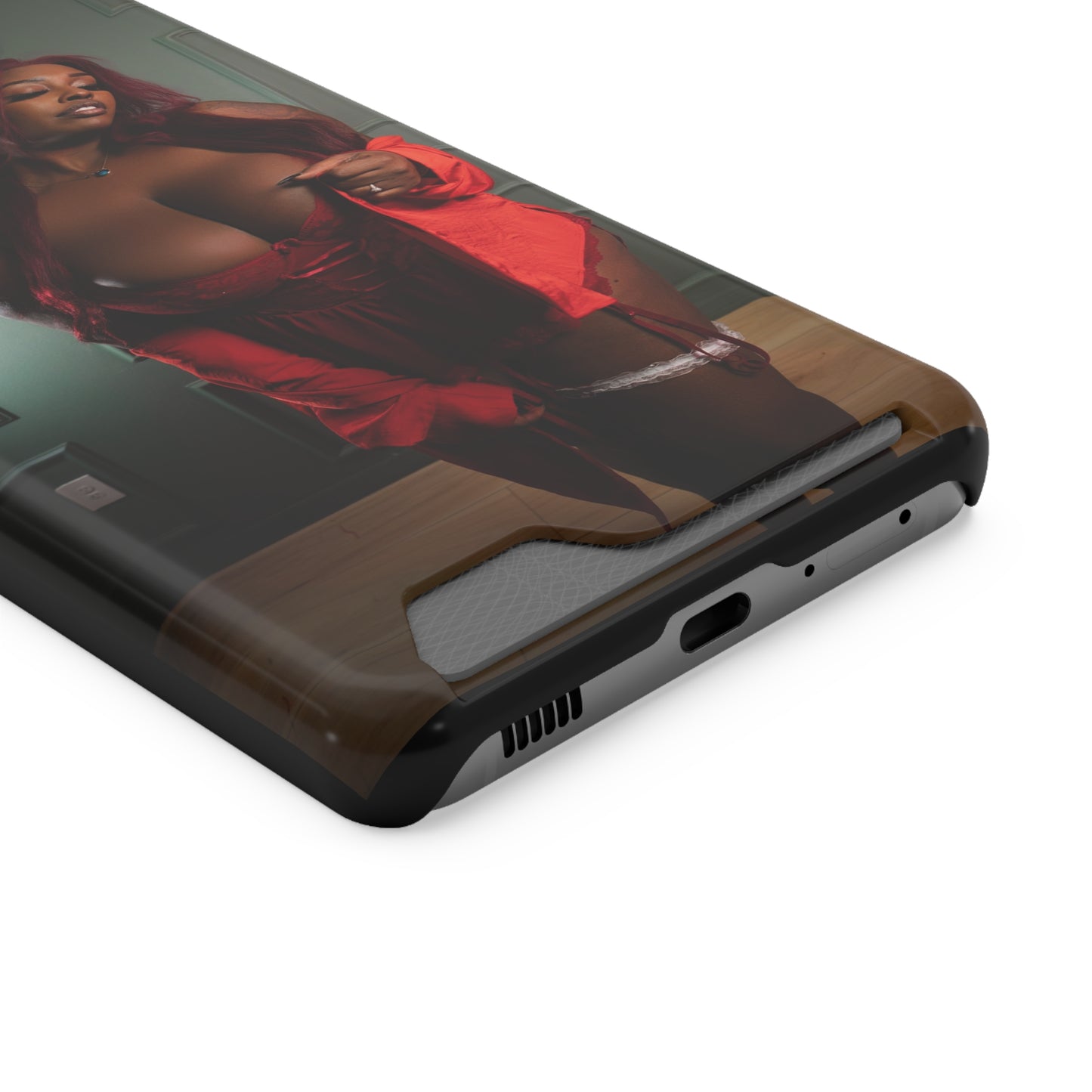 Stylish Phone Case with Card Holder - Chic Design for Fashion Enthusiasts