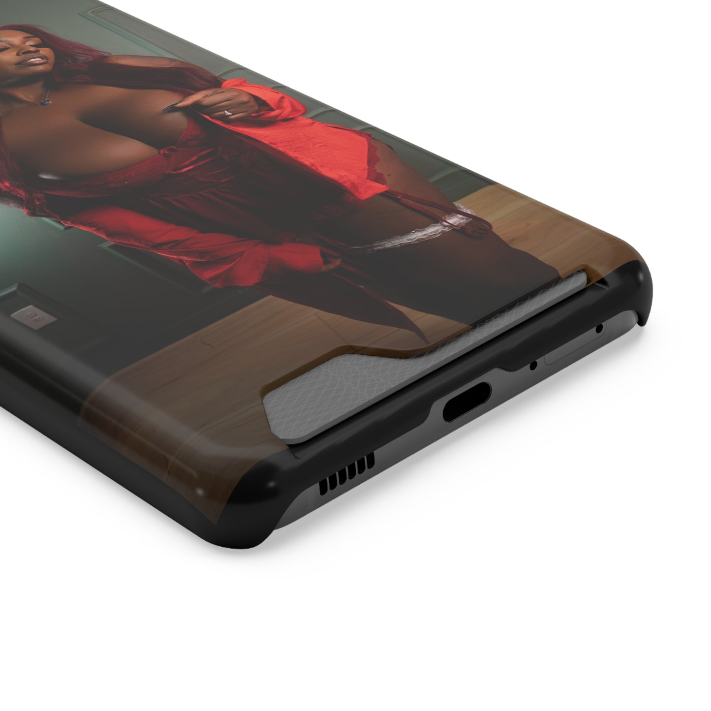 Stylish Phone Case with Card Holder - Chic Design for Fashion Enthusiasts