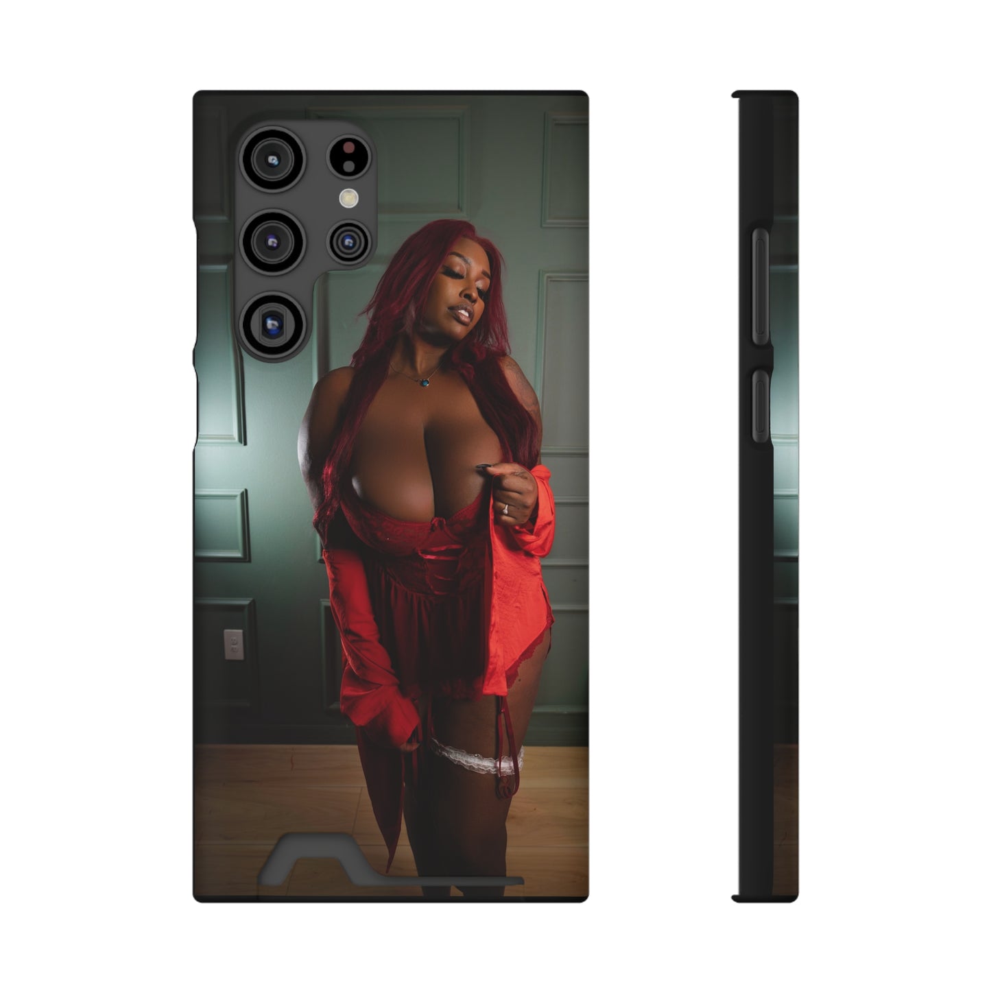 Stylish Phone Case with Card Holder - Chic Design for Fashion Enthusiasts