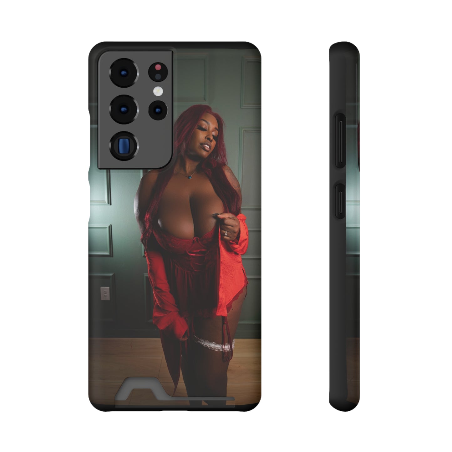 Stylish Phone Case with Card Holder - Chic Design for Fashion Enthusiasts