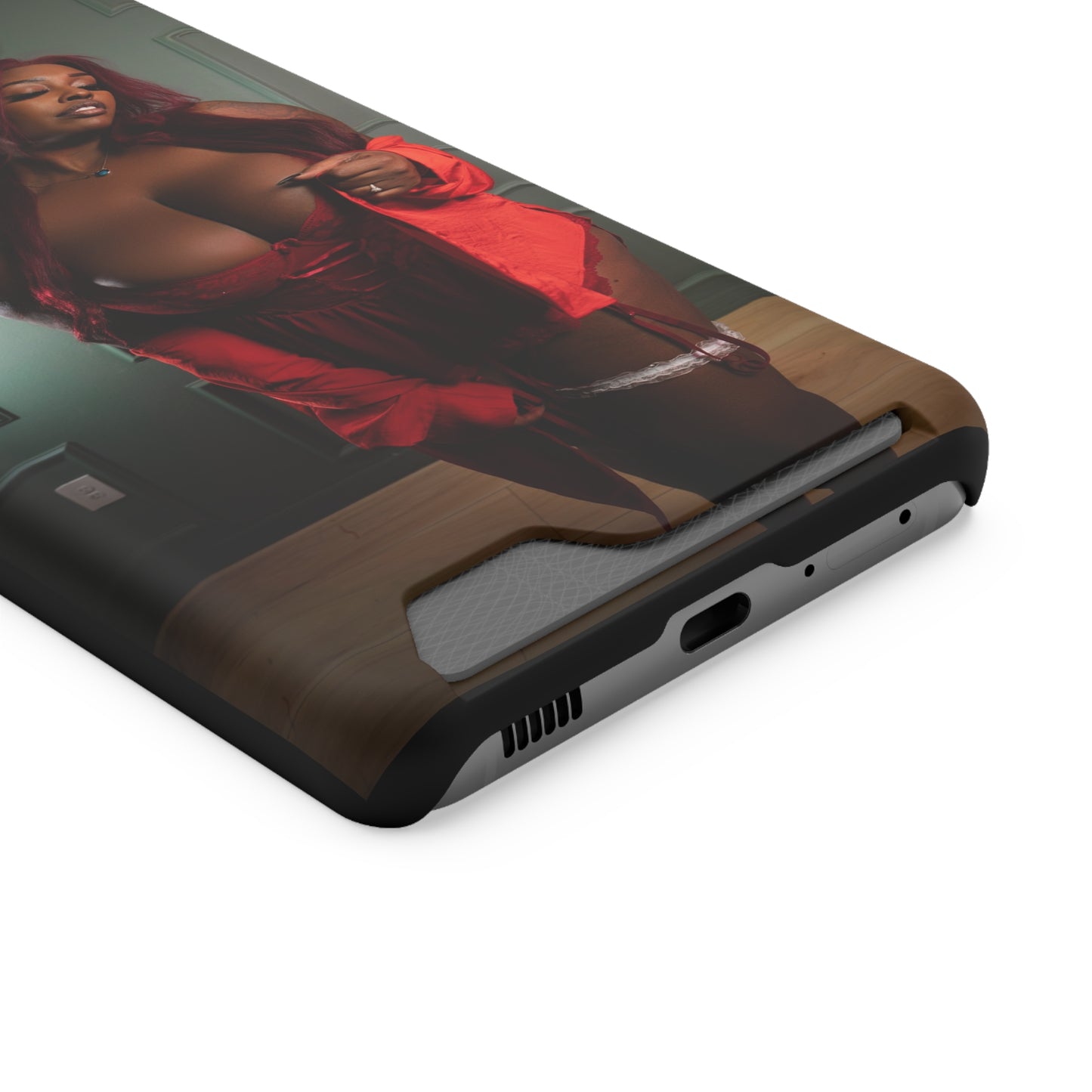 Stylish Phone Case with Card Holder - Chic Design for Fashion Enthusiasts